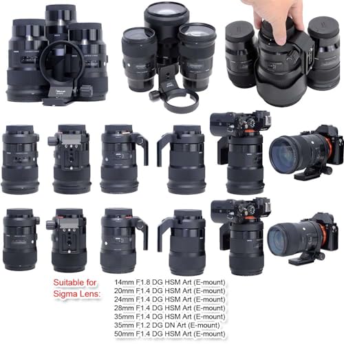 Tripod Mount Ring Lens Collar Compatible with Tamron 28-75mm f/2.8 Di III RXD A036, 28-200mm f/2.8-5.6 Di III RXD A071, 70-180mm f/2.8 Di III VXD A056 E-Mount, Support w/Arca Fit Quick Release Plate
