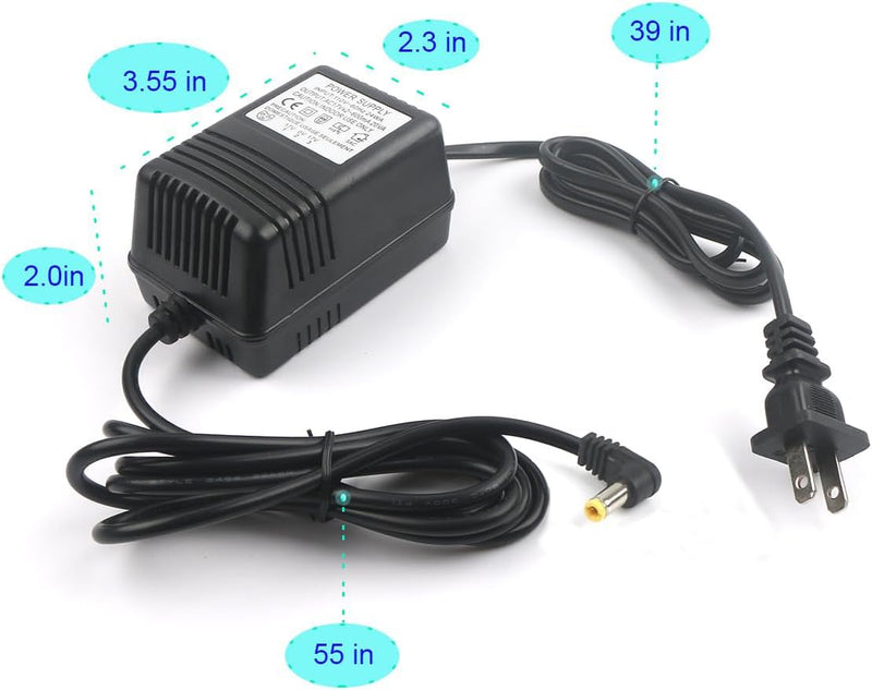 AC 9V Guitar Effect Power Supply Reduce noise AC Adapter Compatible with Line 6 POD XT Live Digitech RP GNX Multi Effects Pedals