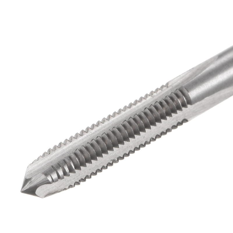 QUARKZMAN Metric Tap M5 x 0.8 H2 120 mm Extra Long Straight Flute Thread Cutting Machine Tap Thread Cutting Tool M5 x 0,8 x 120mm