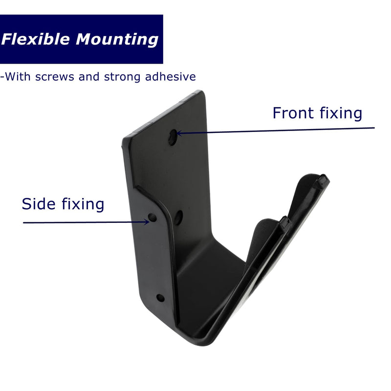 [AUSTRALIA] - Universal Scanner Holder,Barcode Scanner Holder,Barcode Reader Bracket Wall Mount Fit for Zebra Symbol LS2208 DS2278 LI4278 Most Barcode Scanners, with Screws & Wall Stickers (5pcs-Holder A1) 5pcs-Holder A1 