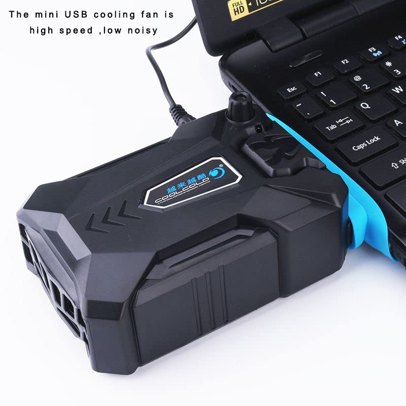 [AUSTRALIA] - Game Gaming Notebook Laptop Vacuum Cooler USB Air Cooler Adjustable Speed 3000±10％RPM Portable External Extracting Cooling Fan 