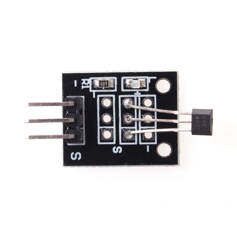 ANGEEK 5pcs KY-003 Hall Effect Magnetic Sensor Module For Arduino PIC AVR Smart Car