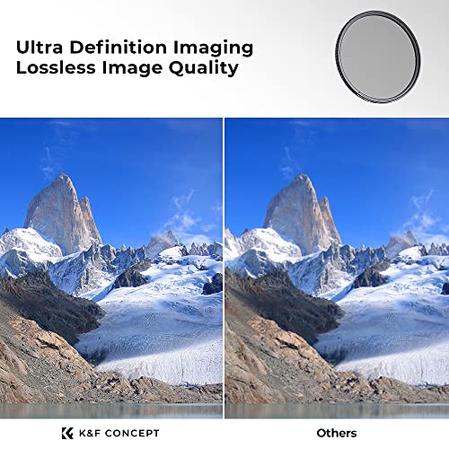 K&F CONCEPT 95mm Circular Polarizing Waterproof 24 Multi-Coated CPL Filter