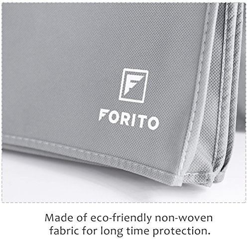 27" 28" 29" Universal Computer Monitor Dust Cover for 27 Inch to 29 Inch LCD/LED HD Display, Nonwoven Fabric Dust-Proof, Water Resistant (Size: 28W x 18H x 4D)-Gray 27-29 Inch 27-29" -Gray