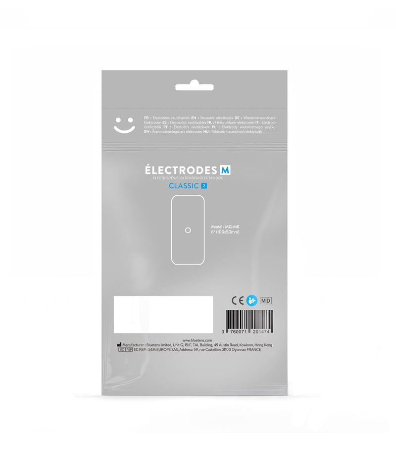 [AUSTRALIA] - Bluetens Classic 2 M8 - Pack of 8 Electrodes M 