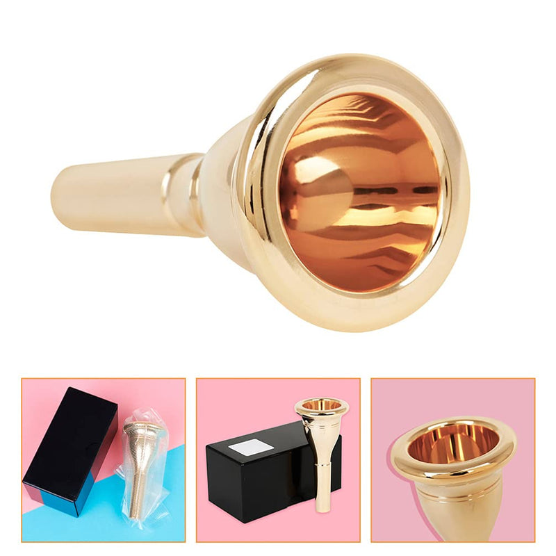 Tuba Tuba Mouth Instrument Accessory Tuba Replacement Golden