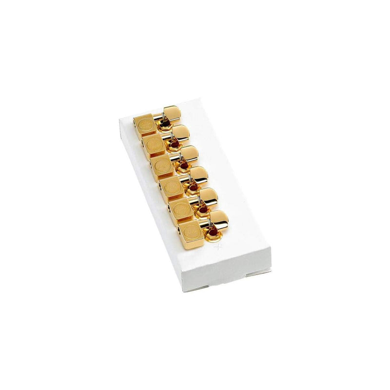 Fender American Series Stratocaster Guitar Tuners with Gold Hardware Set of 6 Gold