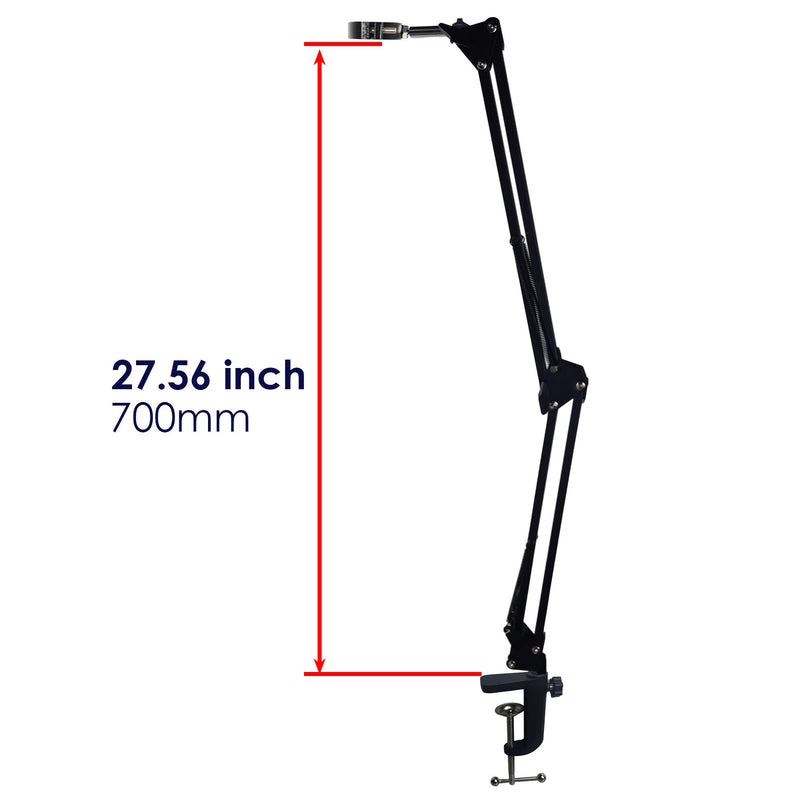 [AUSTRALIA] - 48MP 4K 1080P HDMI USB Digital Camera Electronic Microscope C Mount Lens Ring Stand Spot Light for Phone Repair Soldering Tools(Only Ring Stand) 
