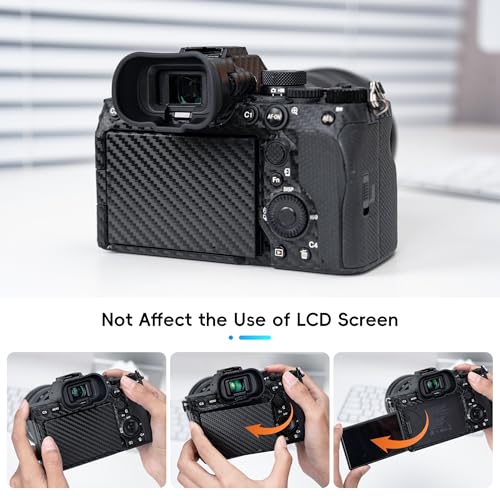Extended A7R VI A7V A7R V A7IV Eye Cup, Replace Sony FDA-EP19 Eyepiece Cup Replaces Sony FDA-EP19 (0.8 '' Height)