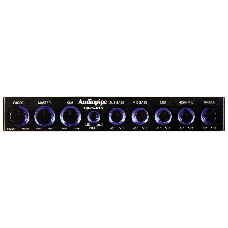 AUDIOPIPEMAP Audiopipe 5 Band Graphic EQ