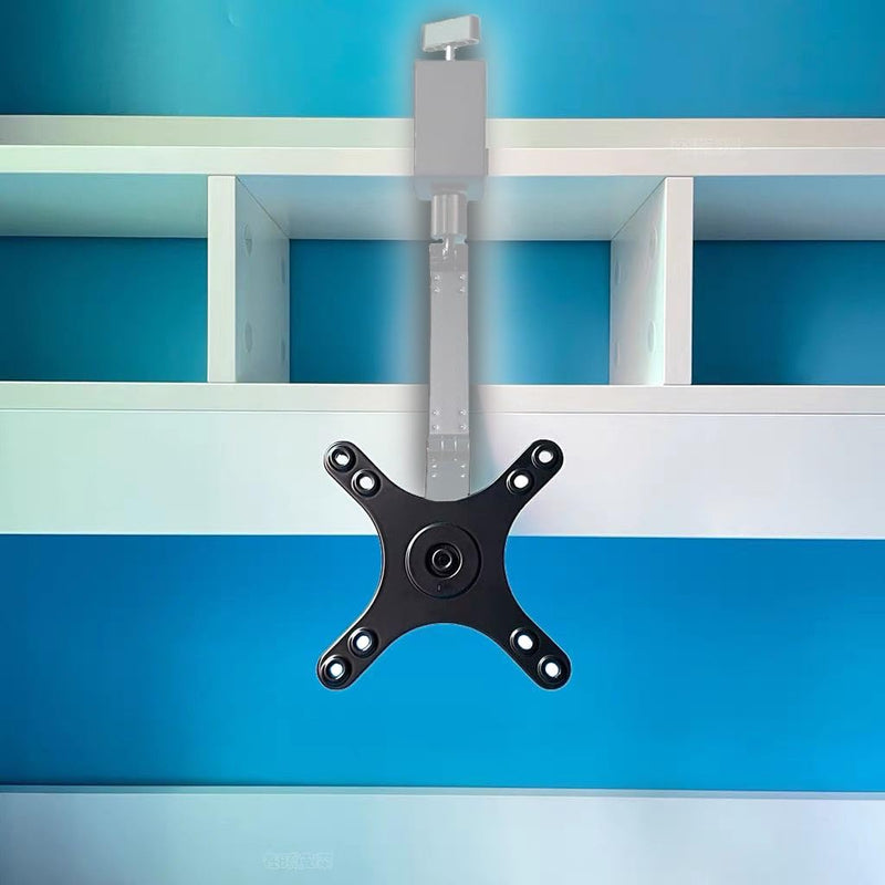 Kado Portable Monitor Stand Adapter Bracket Plate Tripod, Wall Mount Arm Mount 1/4" Screw Hole to 100x100mm 75x75mm Universal, Tripod Camera Stand for Desktop Monitor Portrait/Landscape Mode