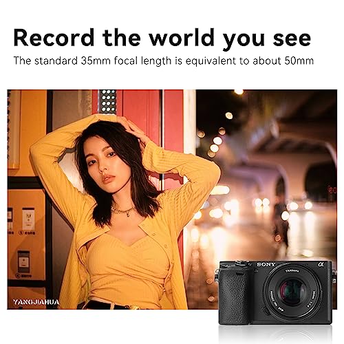 7artisans 35mm F1.4 Mark II APS-C Manual Focus Fixed Lens Large Aperture Compatible with Nikon Z-Mount Camera Z50 Z6 Z7 Z6 II Nikon Z mount（black)