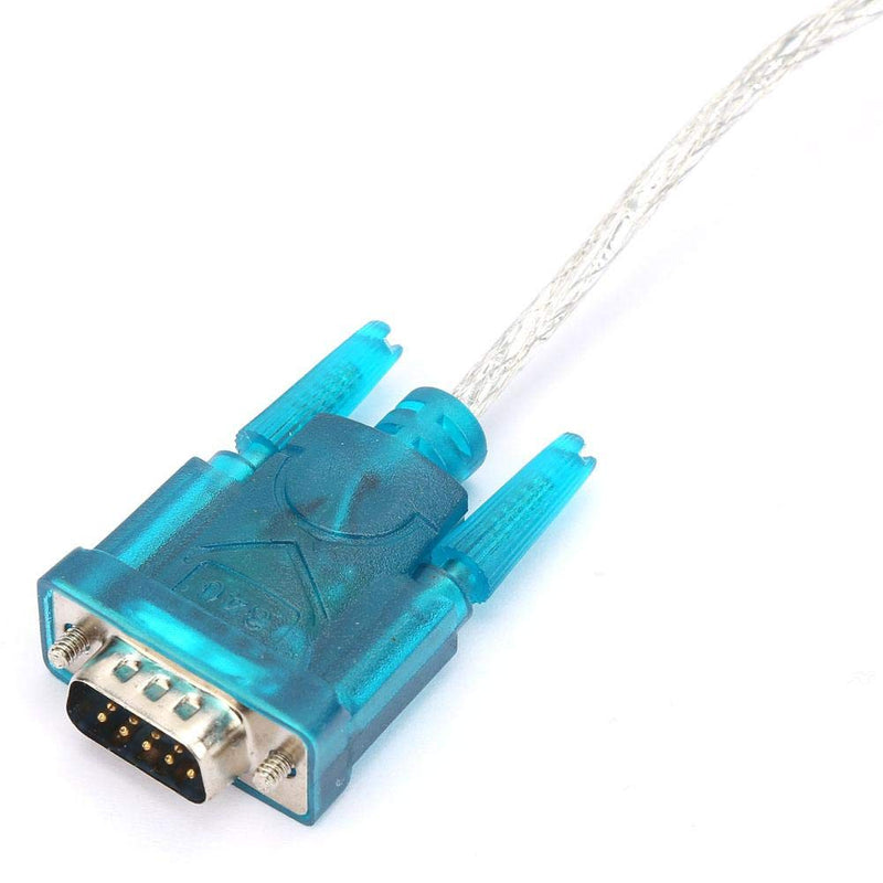 2 PCS HL-340 USB to RS232 COM Port Serial PDA 9 pin DB9 Cable Adapter