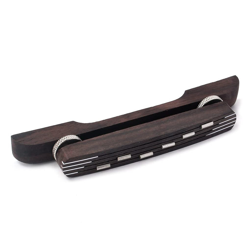 [AUSTRALIA] - Adjustable Acoustic Guitar Bridge Rosewood Jazz Guitar Bridge Bass Guitar Mandolin Replacement Part 