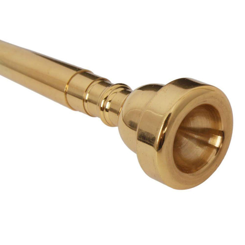 Cornet Mouthpiece Bullet-Shape Mouthpiece Tone Musical Trumpet Fit for 7C Size