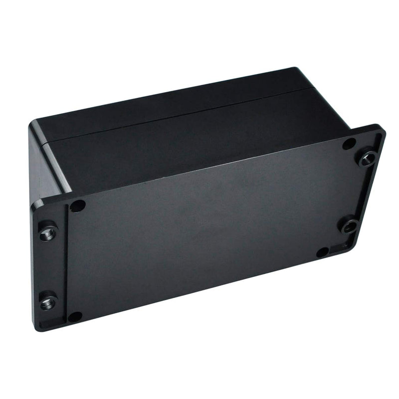 Therlan Junction Box Black Waterproof Electronic Housing Plastic, IP65 Junction Box ABS Housing Junction Box Surface-Mounted Distribution Box Outdoor Waterproof Distribution Box Black (158 x 90 x 60 158 x 90 x 60 mm