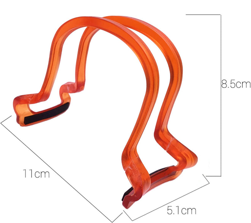 Violin Bow Corrector for 1/2-4/4 Violin Bow Collimator Guide Tool for Violin Beginner Teaches Proper Bow Holding Technique Accessory - Red
