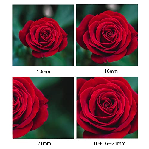 Metal Auto Focus Macro Extension Tube Set for EOS EF-M Monut M6 M2 M3 M5 M50 M100 M200 Cameras EOS-M mount 10+16+21mm