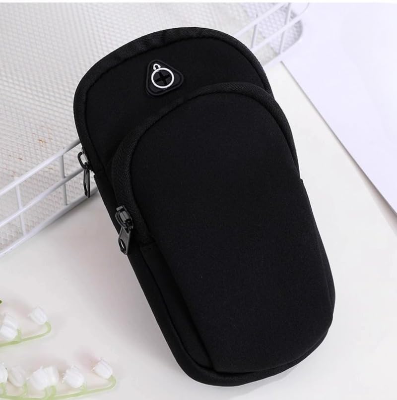 Outdoor Cycling Running Arm Bag Portable Fitness Storage Pouch Sports Phone Pouch Suitable for Outdoor Fitness Jogging Hiking Daily Workout Armband