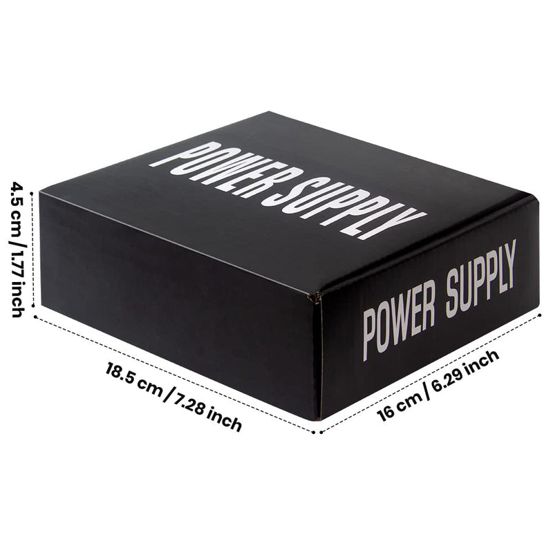 Guitar Pedal Power Supply 10 Isolated DC Outputs for 9V/12V/18V Guitar Effect Pedal GD-01