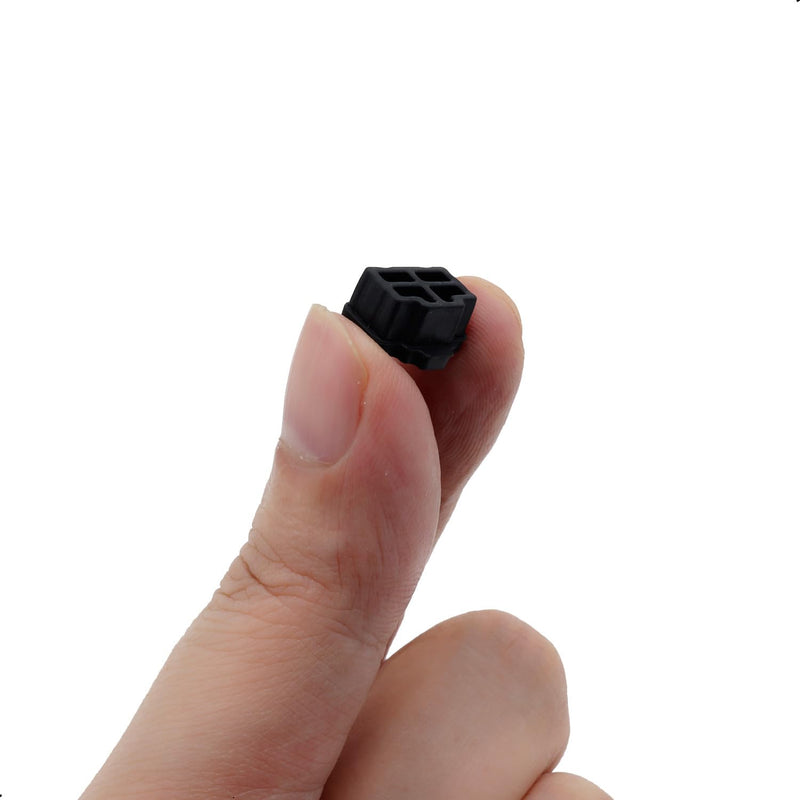 30 Pcs Silicone RJ45 Ethernet Hub Port RJ45 Anti-Dust Cover Cap Protector Plugs Stoppers for RJ45 Female Port Devices,TV,Computer,Other Devices,Black