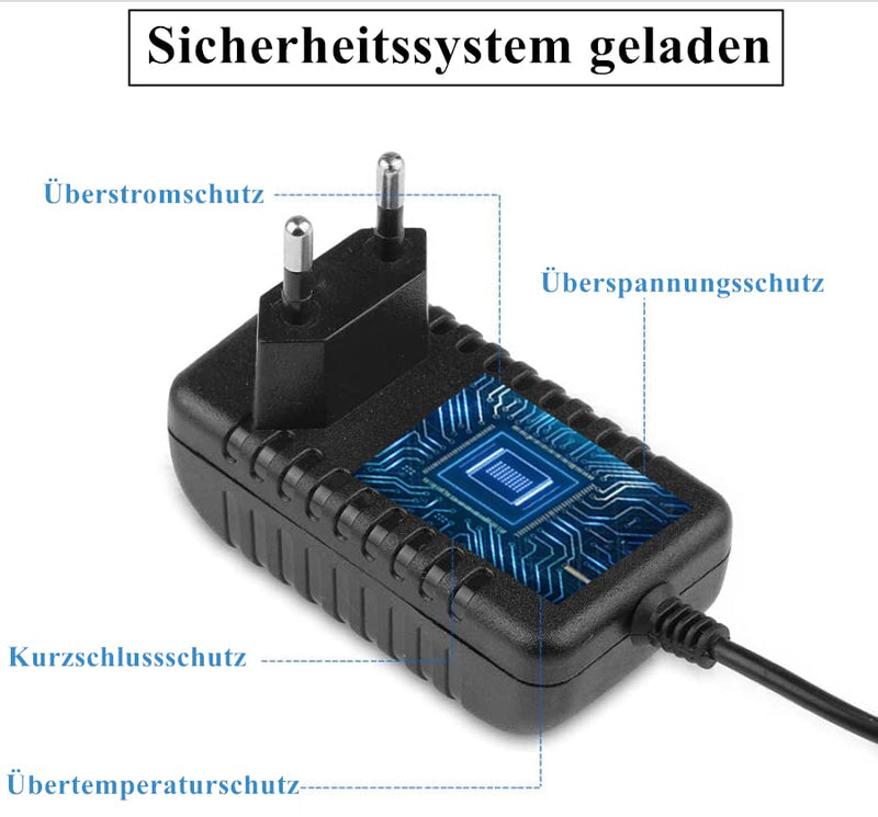 ZUOKENZU AC Adapter 12 V 2 A Power Supply AC 220 V to DC12 V 500 mA 1000 mA 1500 mA 2000 mA Power Driver 5.5 mm with 8 DC Plug Adapters Inverter Charger Transformer AC-DC Adapter (DC12V~2A) DC 12 V - 2 A