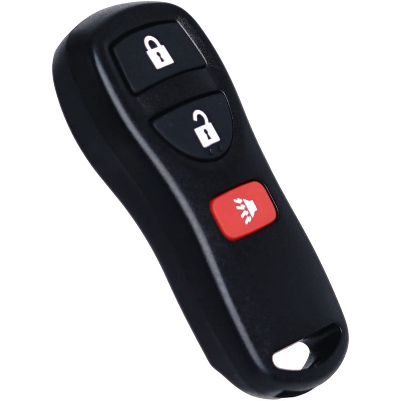 Keyless Entry Remote Control Key Fob Replacement Fits for Nissan Xterra Titan Armada Frontier 2002-2019 Quest Sentra Murano Pathfinder Versa Infiniti FX35 FX45 QX4 3 Buttons KBRASTU15 CWTWB1U733