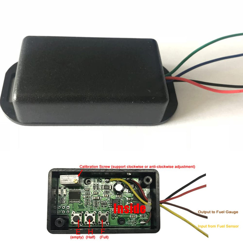 Vanki 1Pcs Ohm Signal Invertor Ohm Range Converter Fuel Sender to Gauge Linking Module