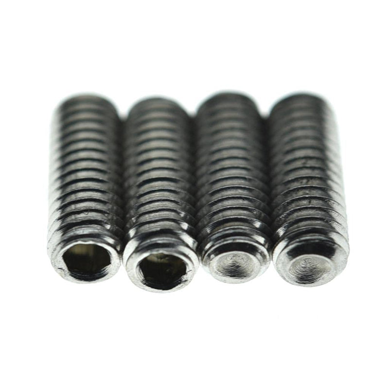 KAISH 50x Metric M3x8 Stainless Steel Guitar Bridge Saddle Height Adjustment Screws for Stratocaster/Telecaster Metric M3x8mm