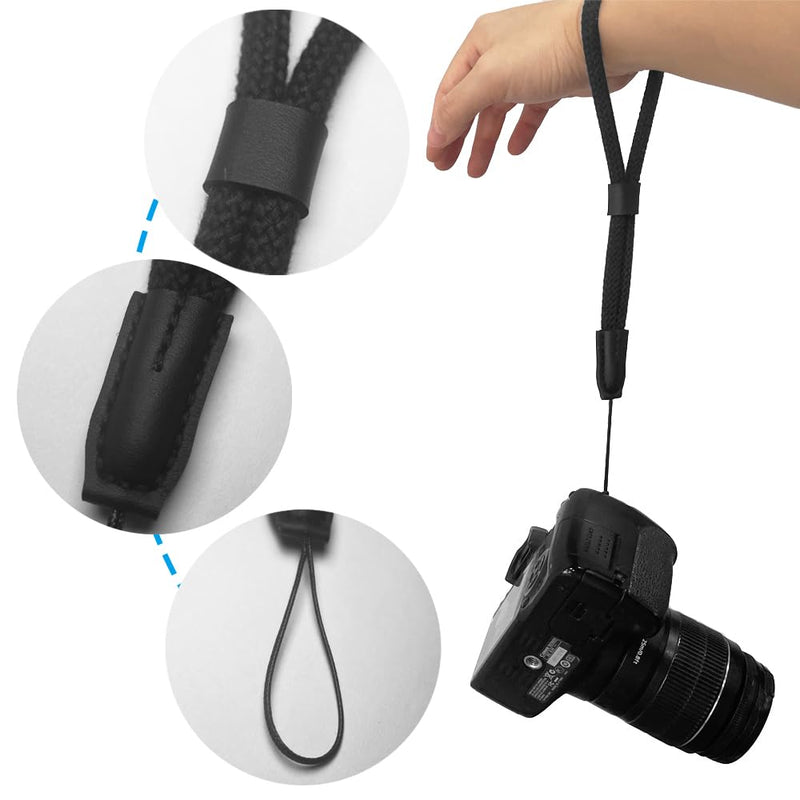 Camera Wrist Strap Hand Strap Layard for Mirrorless Camera Point and Shoot Cameras Instant Film Camera with Small Attached Hole