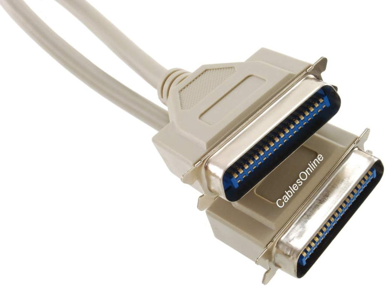 CablesOnline 6ft. Centronics-36 Male to Centronics-36 Male 36-Conductor Printer Cable, P-4006
