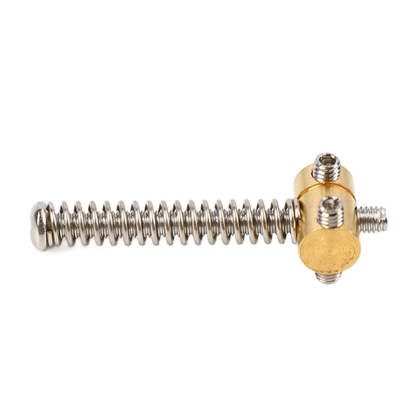 6Pcs Brass Compensated Saddles Guitar Saddles Set for TL Tailpiece Telecaster Electric Guitar Replacement Parts