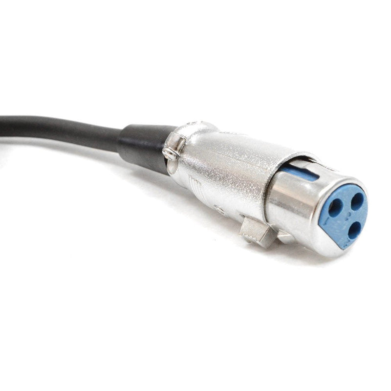 Seismic Audio 3' XLR Female to Right Angle Male Audio Patch Cable (XLRRS2) Single