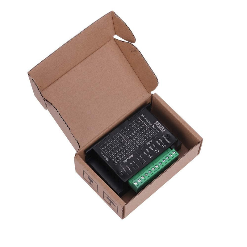 TB6600 4A 9-42V Stepper Motor Driver Controller TB6600 32 Segments 2/4 Phase Hybrid Stepper Motor Driver Board for Nema 17 23 34 Step Driver 1 piece