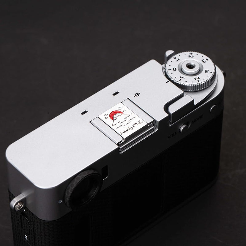 Camera Hot Shoe Cover/Shutter Button, Soft Release Button,Suitable for FUJIFILM XT5 XT4 XT3 XT30 XT20 X100V X100F XT100 X-E3 X-PRO2 X-PRO3 (Mountains and sea-Hot Shoe Cover) Mountains and sea-Hot Shoe Cover