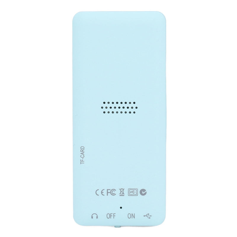 64GB MP3 Player, HiFi Lossless Sound Portable MP3 Player with 64GB Memory, 1.8 Inch LCD Screen Bluetooth Music Player with FM Radio E Book Voice Record Function (Blue) Blue