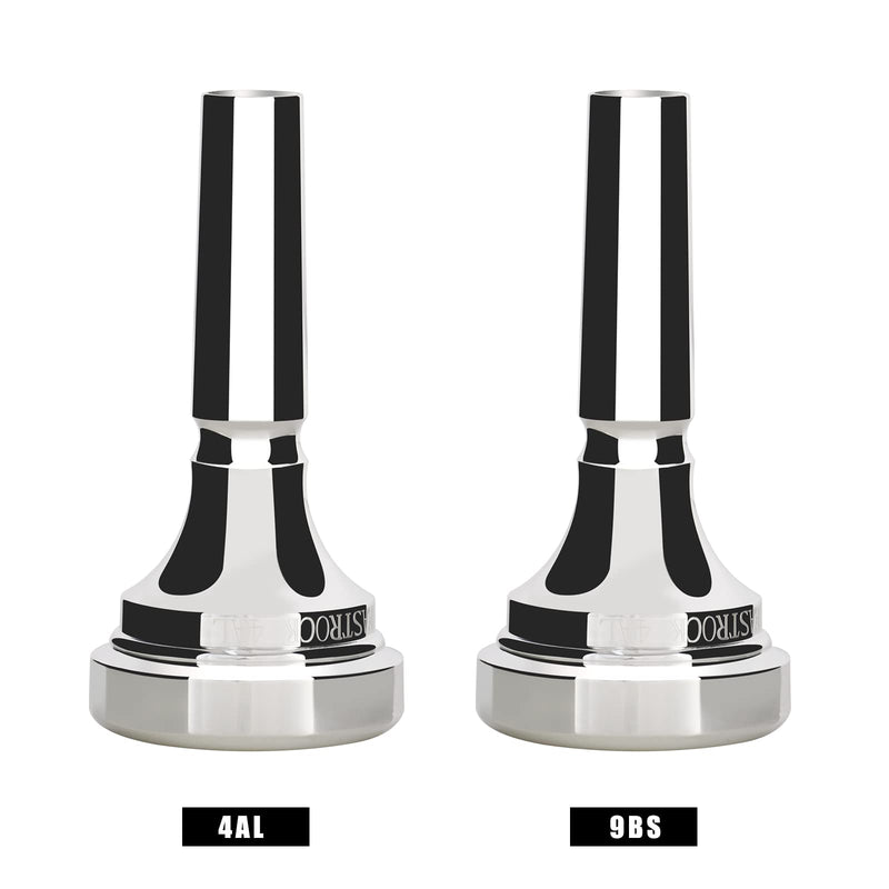 [AUSTRALIA] - EASTROCK Trombone Mouthpiece,Silver Plated Trombone Mouthpiece Small Shank 9BS, Trombone Instrument Accessories Vacuum Packed JDTM-9BS 