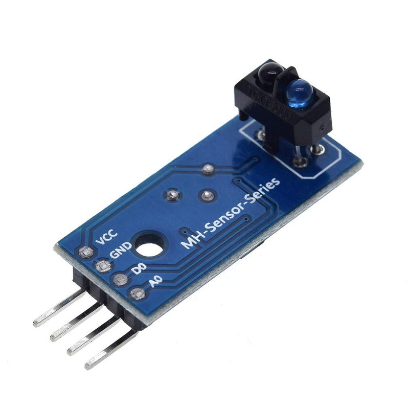Hailege 10pcs TCRT5000 Infrared Reflective Sensor IR Photoelectric Switch Barrier Line Obstacle Avoidance Module Tracing Sensor Tracing Module for Arduino Smart Car Robot
