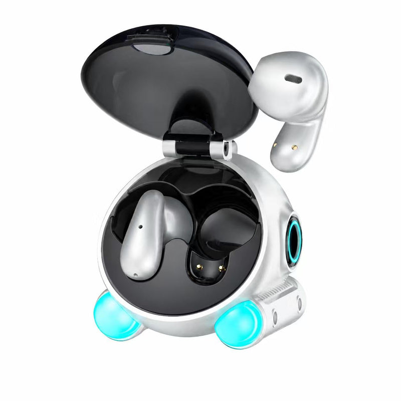 Novelty Wireless Earbuds, Cute Mini Submarine Ear Buds, Bluetooth 5.0 | HD Stereo Sound, 6H Playtime, Lightweight In-Ear Earphones, Compatible with Apple & Android, Designed by HUASEMI