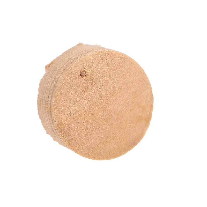 Bnineteenteam 20Pcs 9.5mm Trumpet Cork Pads, Trumpet Repairing Cork Pads, Brown