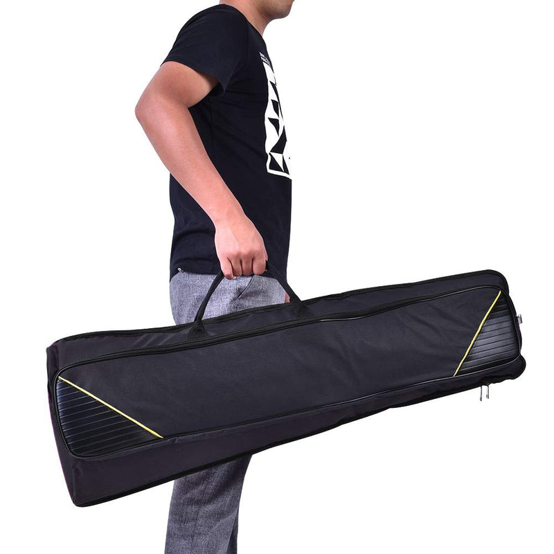 [AUSTRALIA] - Trombone Bag, 3 Colors Portable Alto/Tenor Trombone Shoulders Bag Handbag Musical Instrument Accessories(BLACK) 