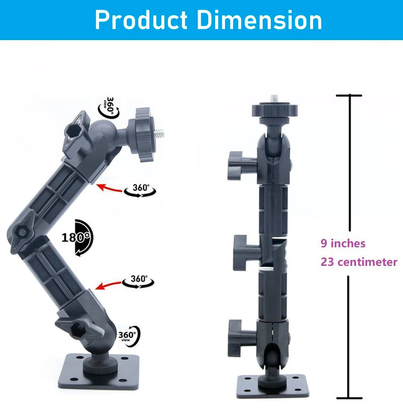 Phone Wall Mount Holder Bracket Compatible with iPhone 17 16 15 14 13 12,11,XR,X,Xr,9,8,8 Plus Pro Max 9 inches Length
