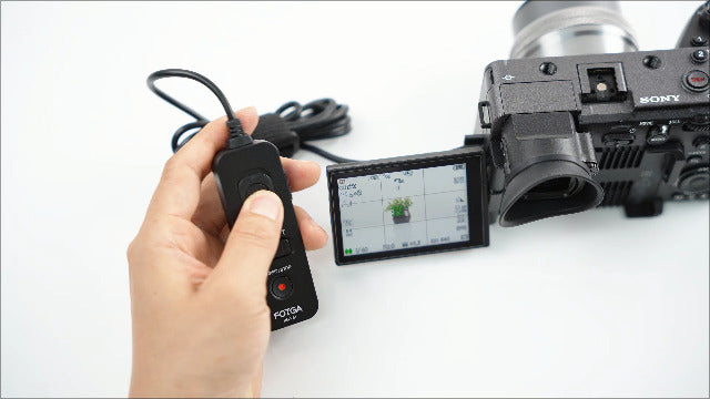 Fotga 59Inch RM-VPR1 Remote Control Shutter Release Cable for Sony A1 A9 A7 A7S A7RV A7R II III IV A9III A6500 A6600 RX100 M7 RX100M6 M4 M5 RX10M3 M4 A77 A99 II FDR-AX700 FX2 FX3 FX30 ZV-1 RM-VPR1 for Sony
