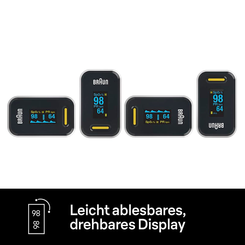 Braun YK-81CEU Pulse Oximeter 1 Meter