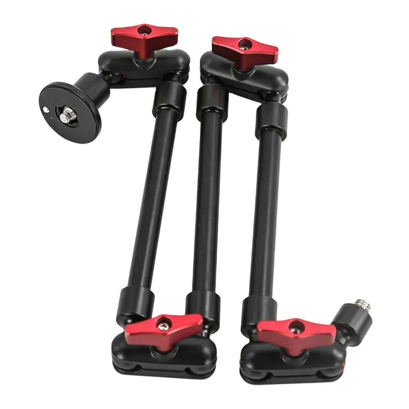 REFLEX CAMERA Adjustable Magic Arm - 80cm - with Universal Phone Holder – Flexible Aluminum Alloy Camera Mount Clamp for Tripod, Overhead Rig, Vlogging, Live Streaming, Photography, Video Recording