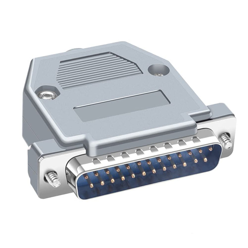 ANMBEST DB25 Solder Connector, 25PIN RS232 Terminal Adapter Breakout Board with Case Assortment Kit(5PCS Male + 5PCS Female)