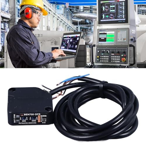Light Barrier Diffuse Reflection 70 cm 20 ms High Precision Detection 24-240 V AC/DC for Industrial Automation