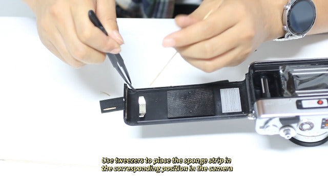 Pre-Cut Light Seal Foam Sponge Kit Repair for Olympus OM-1 OM-2 OM-3 OM-4 Camera