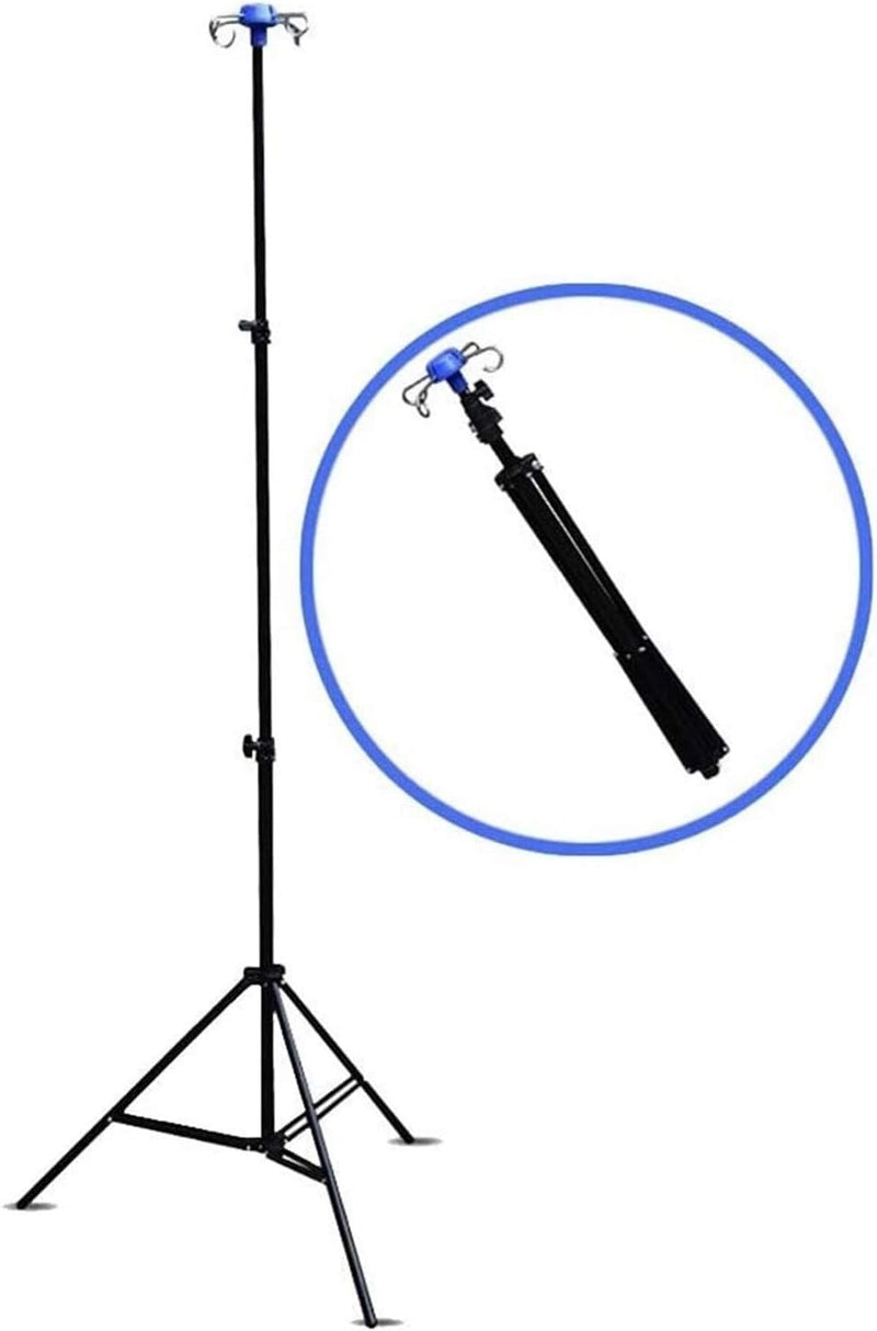 Jokerzi Foldable Household Infusion Stand, Portable and Mobile Medical Bottle Infusion Stand