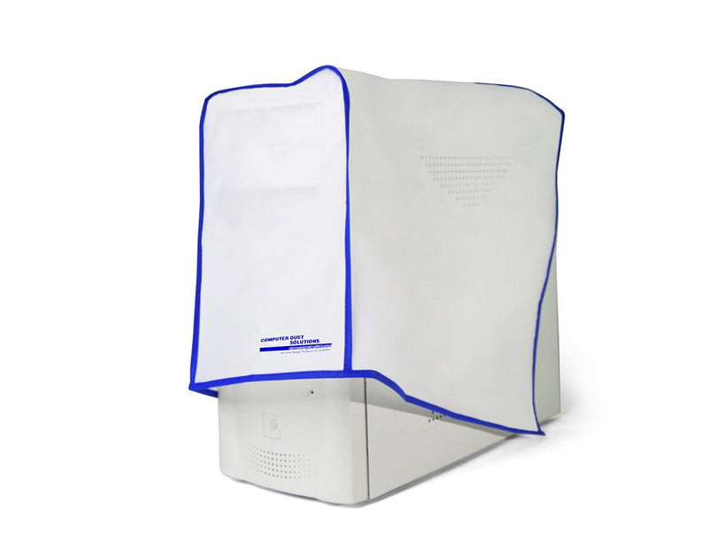 Dust and Water Resistant Silky Smooth Antistatic Vinyl Computer CPU dust Cover (8W x14H x19D) 8W x14H x19D